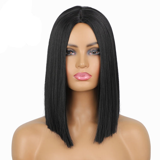 Queen Thea Terre Straight Black Wig