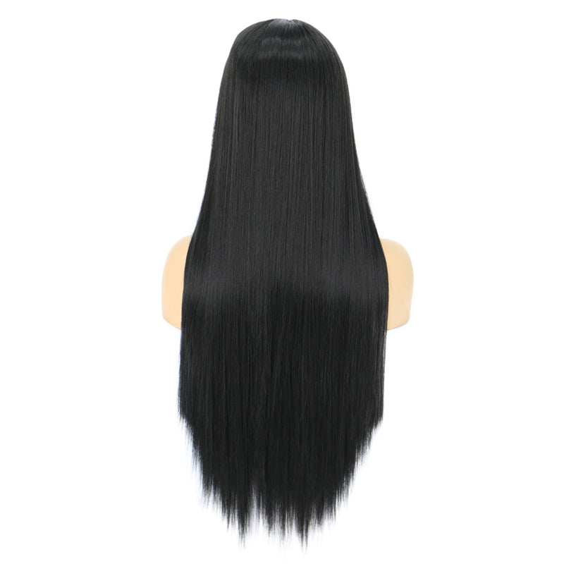 Barba Rouse Long Straight Black Wig