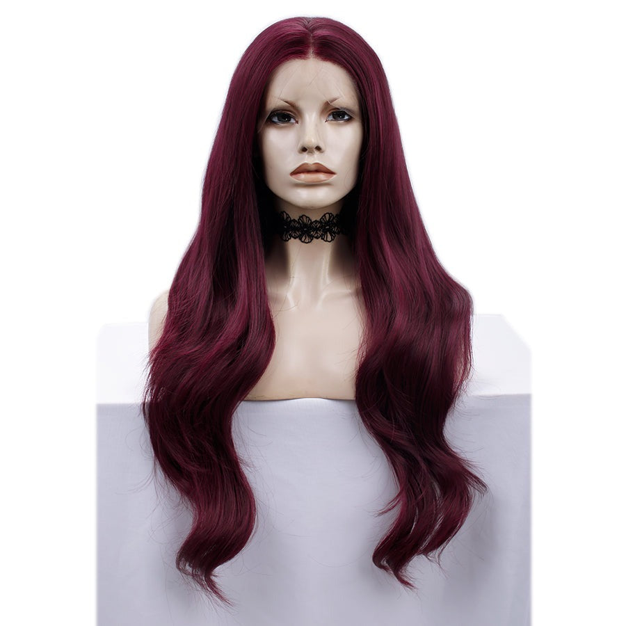 Gloria Hole Red Curly Wig