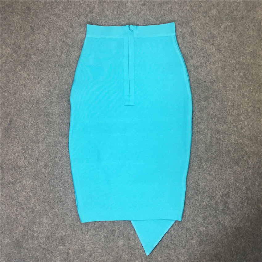 V Shape Sexy Bandage Skirt