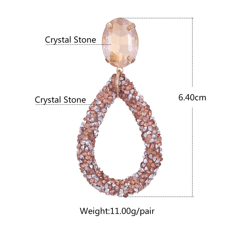 Carol Chorale Crystal Earrings
