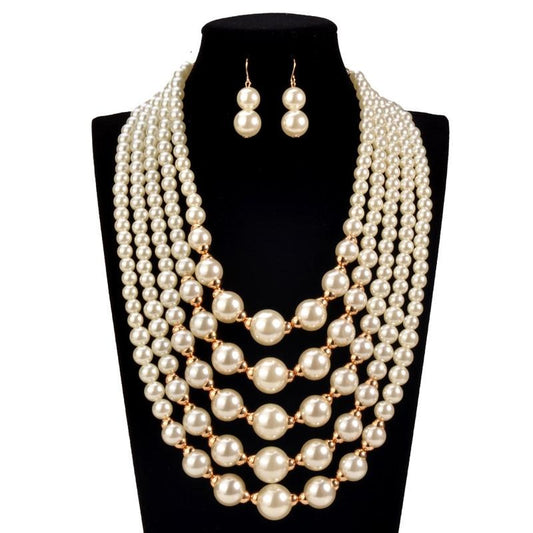 Herra Zee Pearl Jewelry Set
