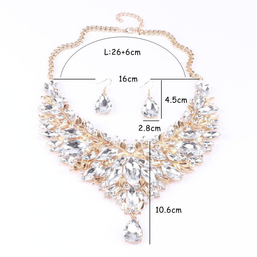 Hella Centrique Crystal Jewelry Set