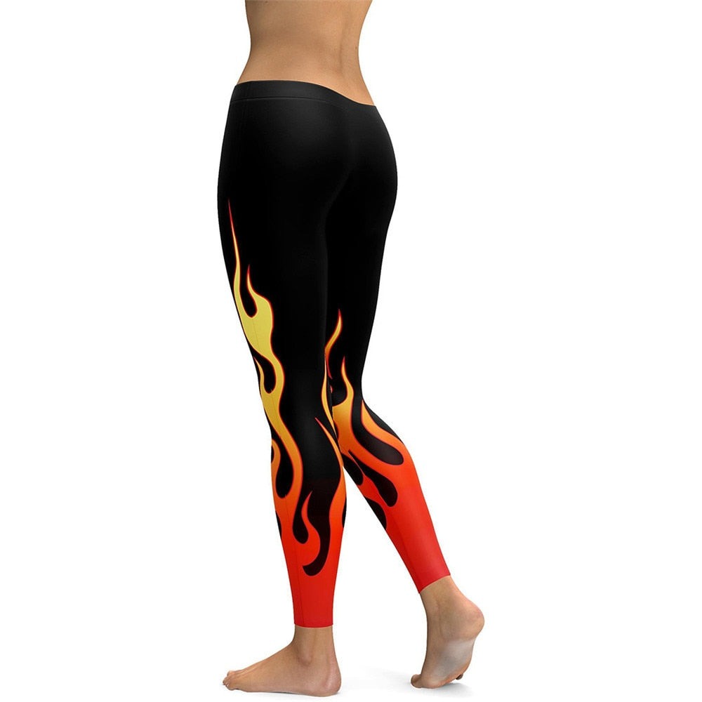 All Fired Up Plus Size Leggings