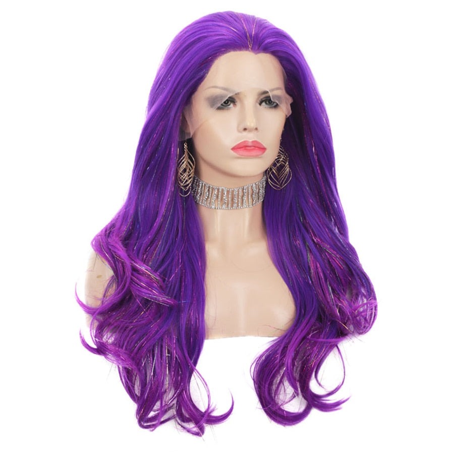Queen Tricia Purple Wig