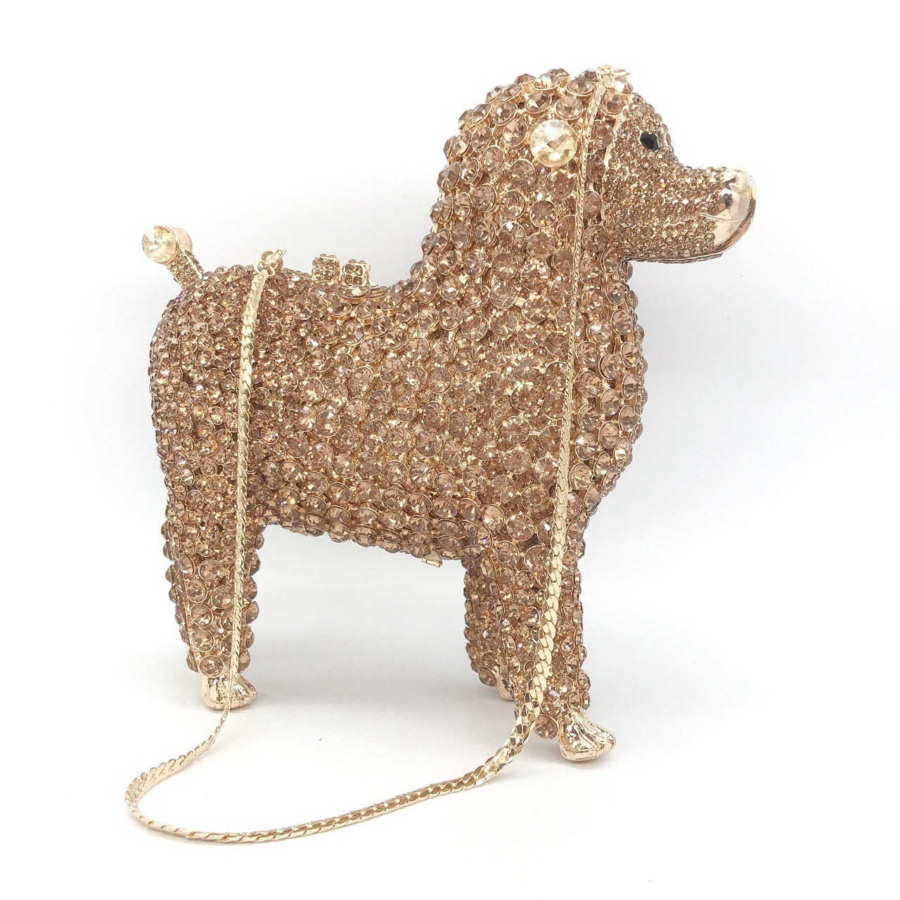 Luxury Poodle Clutch Bag