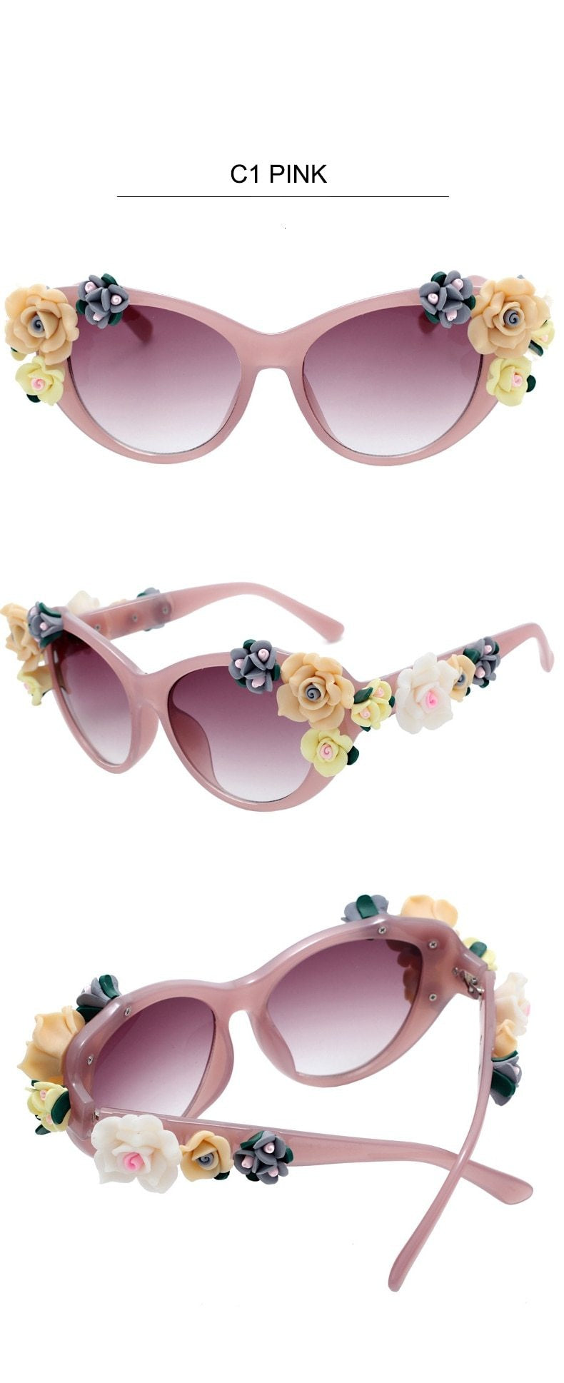 Miss Mood Flower Sunglasses
