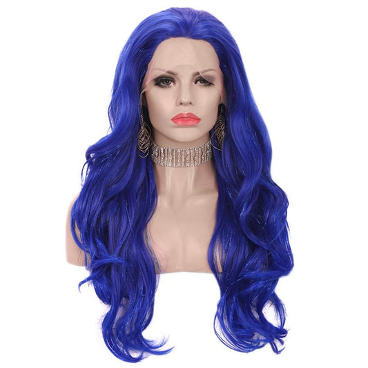 Queen Courtney Act Blue Wig