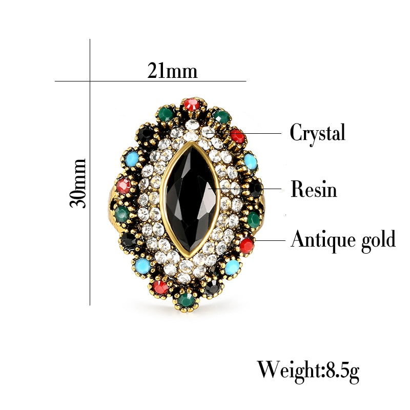 Hella Riouss Crystal Ring