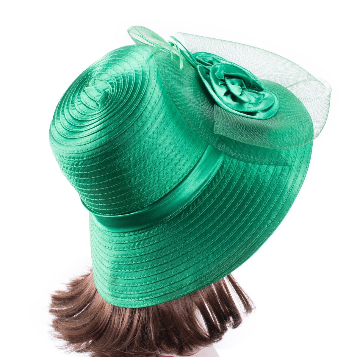 Poppy Cox Satin Ribbon Hat