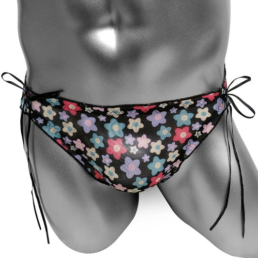 Lucy Stule Floral Mesh Panties