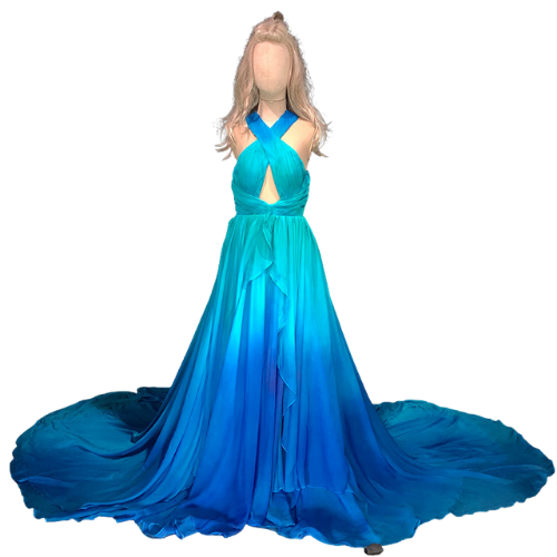 Blue Drag Queen Dress