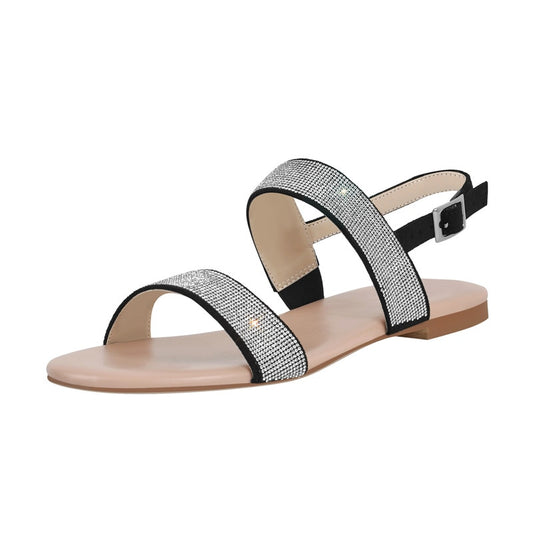 Silver Foxx Rhinestone Sandals