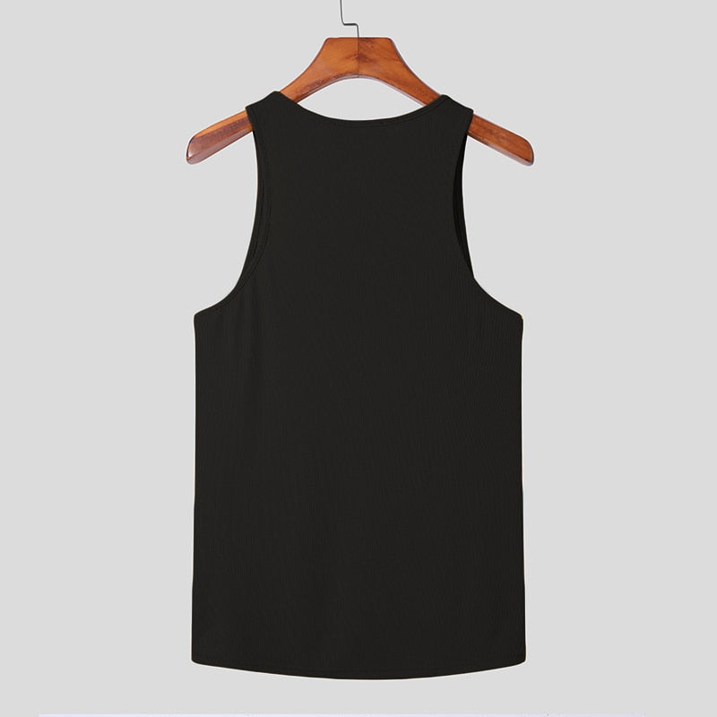 Claire Geeman Lace Up Tank Top