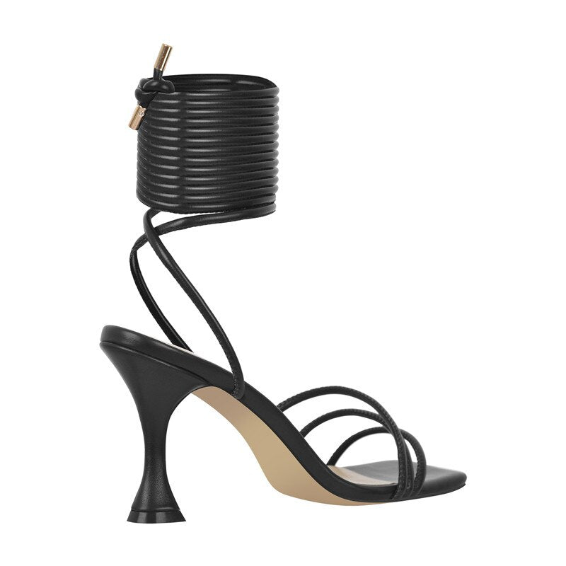 Jue Wells Square Toe Sandals