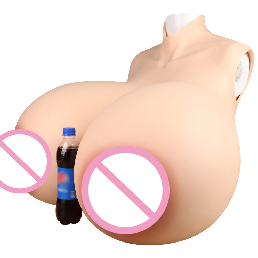 Huge ZZ Plus Silicone Breast Forms The Drag Queen Store Huge ZZ Plus Silicone Breast Forms The Drag Queen Store