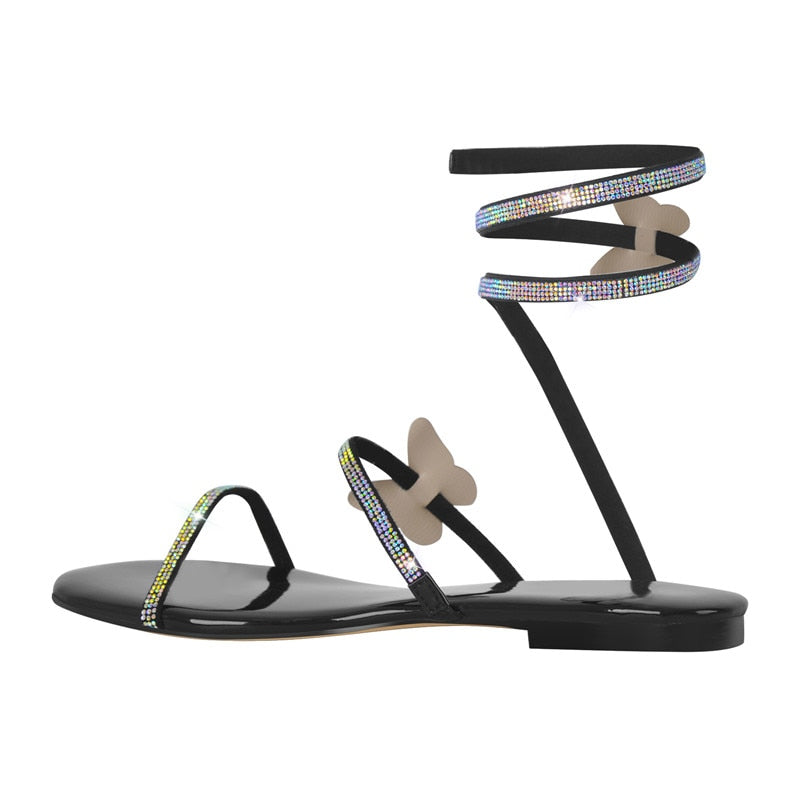 No Fly Zone Butterfly Sandals