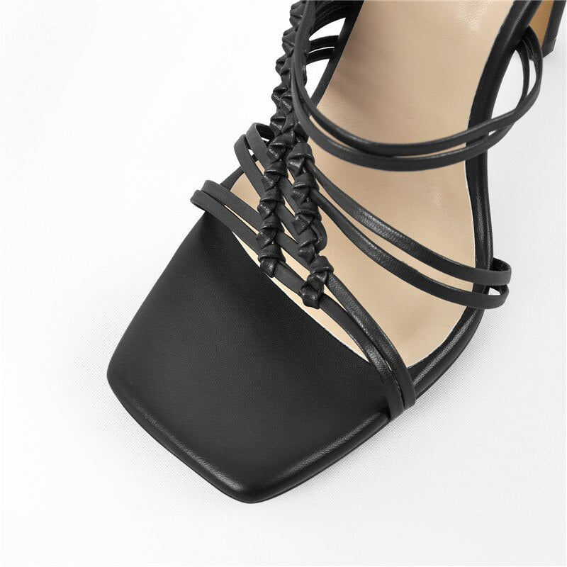 Ina Creddeble Lace Up Sandals