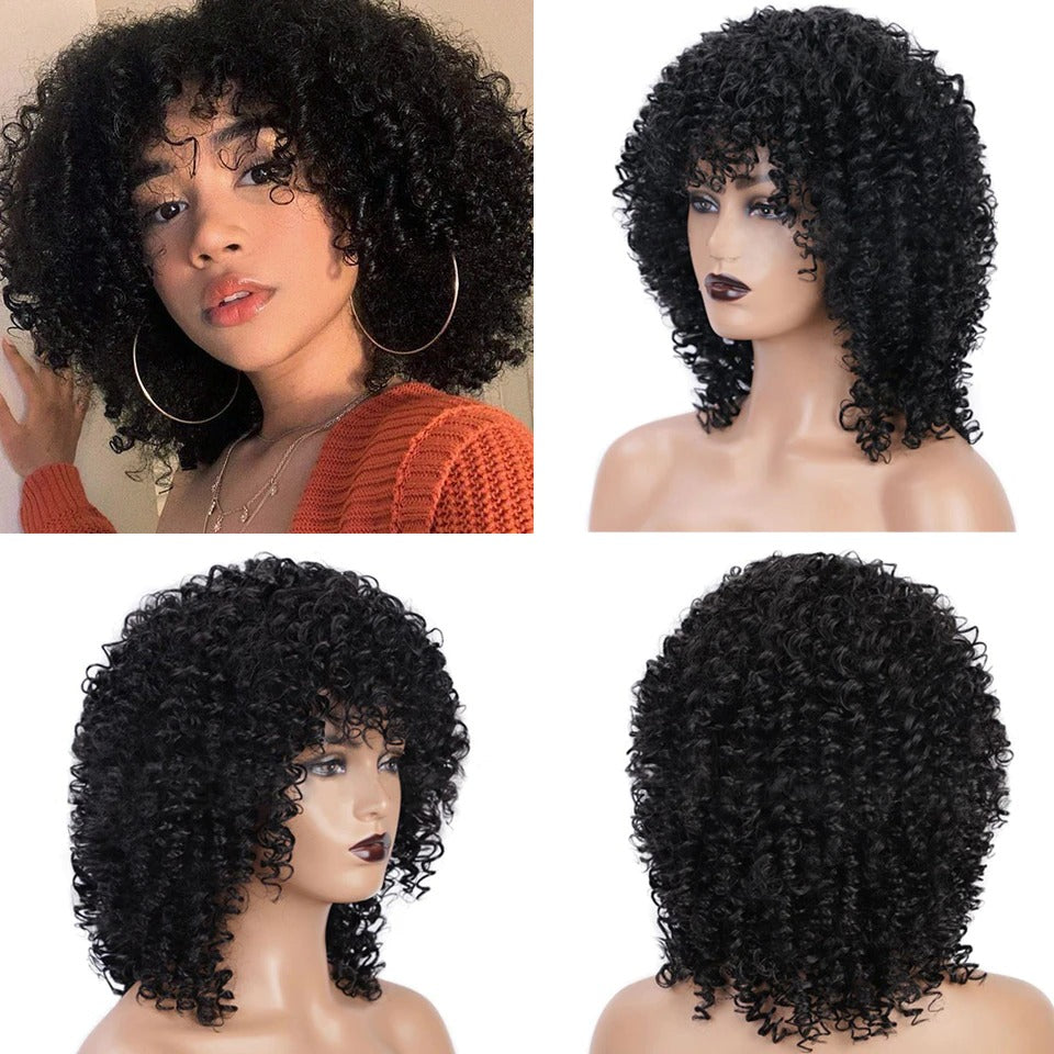 Zahara Dessert Afro Kinky Curly Wig