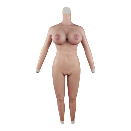 H Cup Bodysuit with Arms