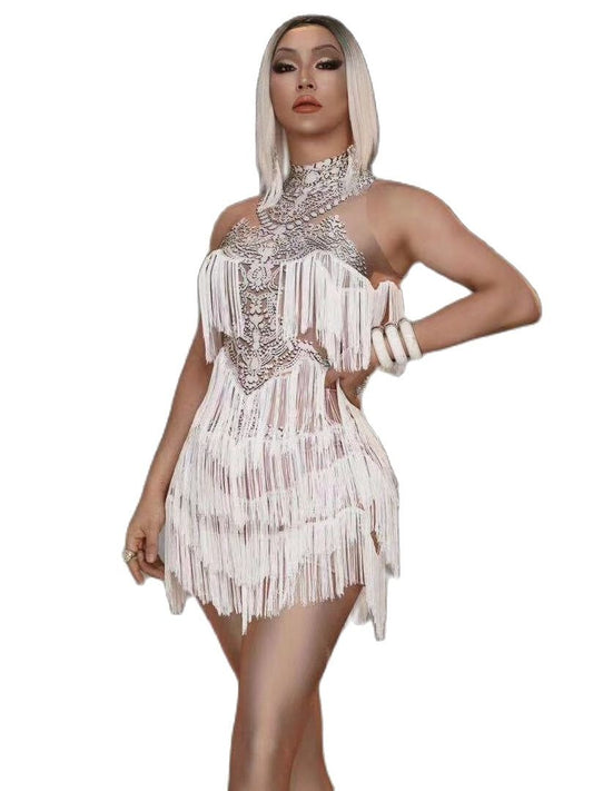 Queen Erika Tassel Dress