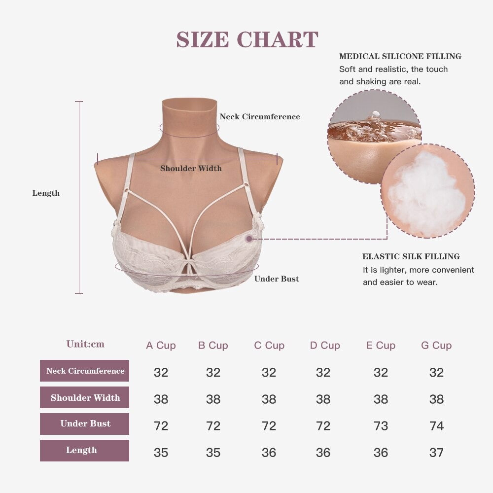 Amie Thyst Silicone Breast Forms