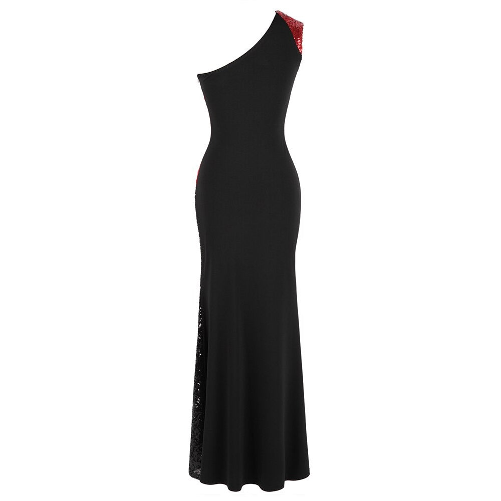 Vicki Tory One Shoulder Gown