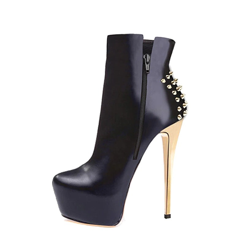 Sam Ooth Ankle Rivet Boots