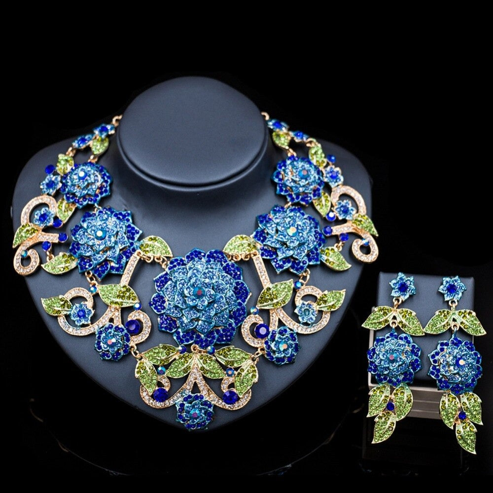 Deedee Cation Flower Jewelry Set