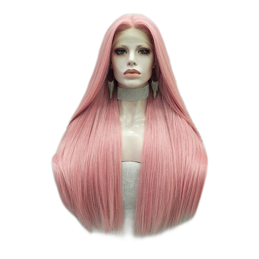 Sue E. Sidle Pink Lace Front Wig