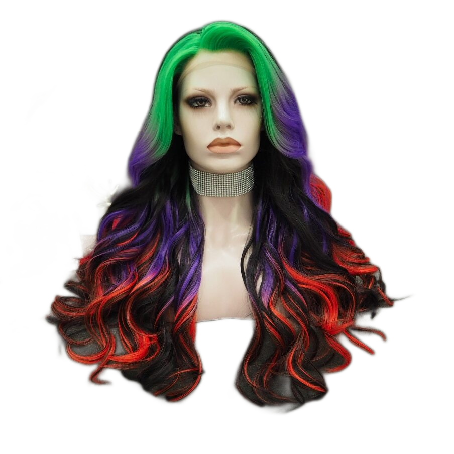 Cheryl Hole Colorful Lace Front Wig