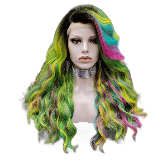 Rey Torric Rainbow Lace Front Wig
