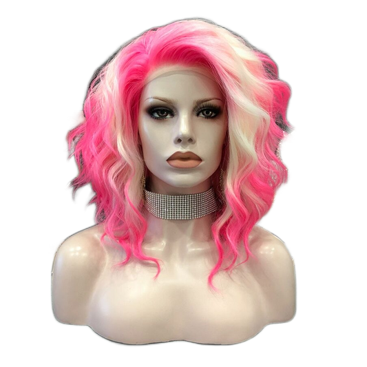 Ella Menterry Pink Blonde Short Wig