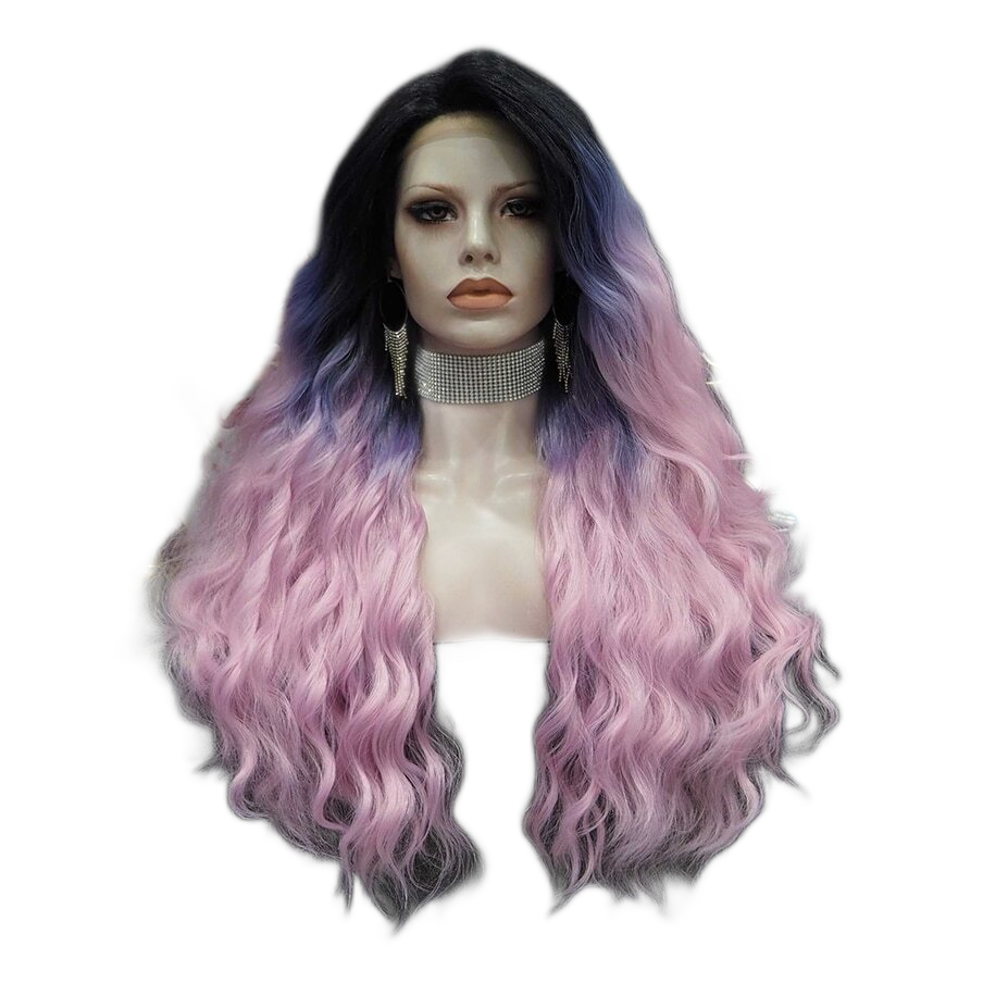 Lunaye Clipse Ombre Pink Purple Lace Front Wig The Drag Queen Store