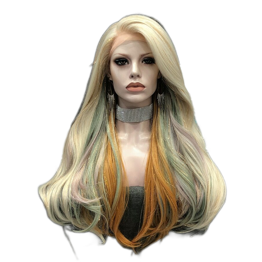 Raye Storm Blonde Orange Lace Front Wig