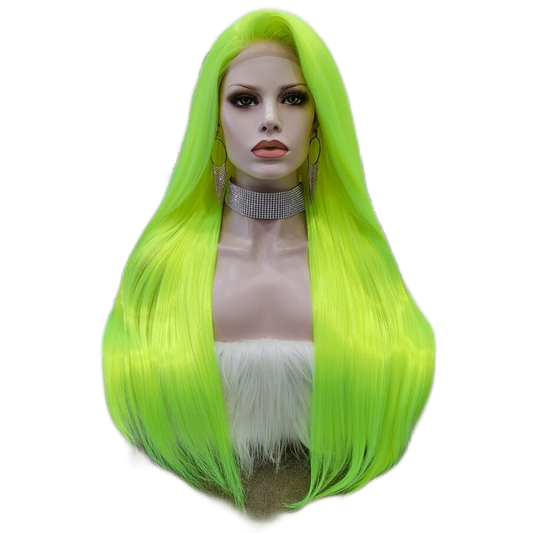Ora Kelle Fluorescent Green Lace Front Wig