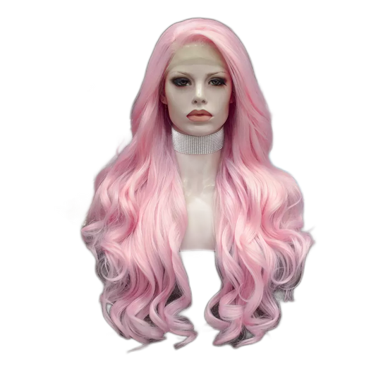 Lea Ness Pink Lace Front Wig