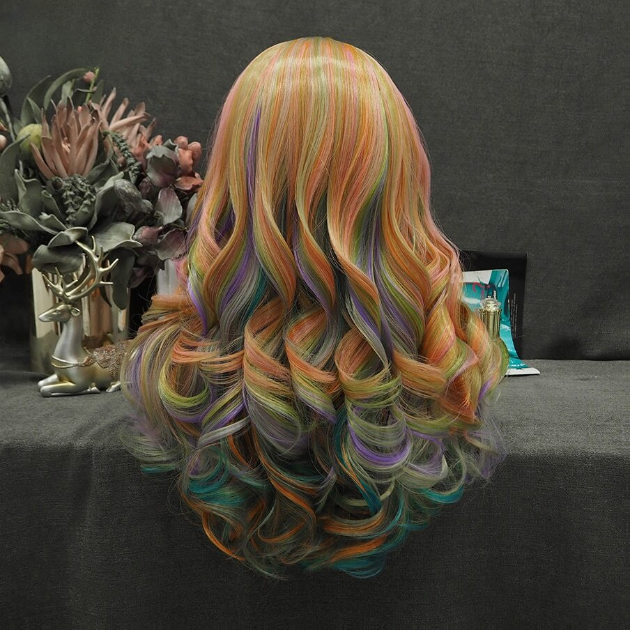 Pippa Pizazz Rainbow Lace Front Wig