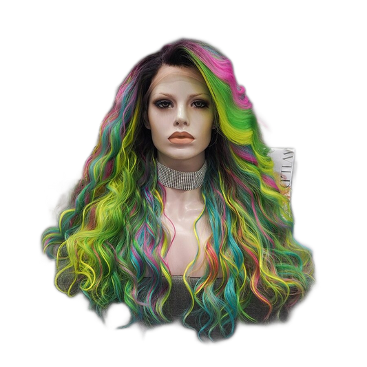 Temma Tation Rainbow Lace Front Wig
