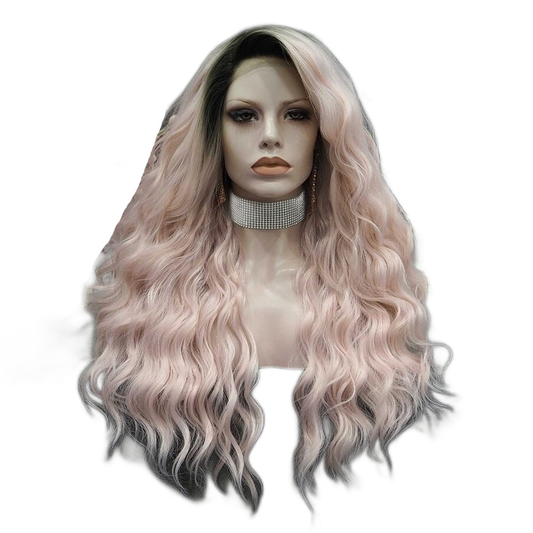 May Licious Ombre Pink Lace Front Wig