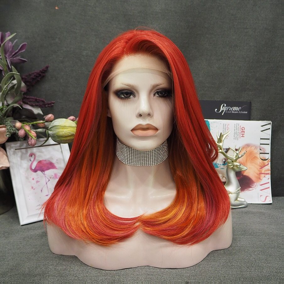 Emma Rald Ginger Orange Lace Front Wig
