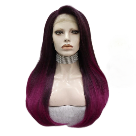 Lavish Lazuli Ombre Purple Lace Front Wig