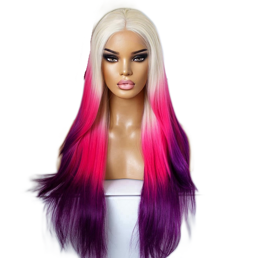 Drag Queen Olga Ombre Honey Blonde Wig