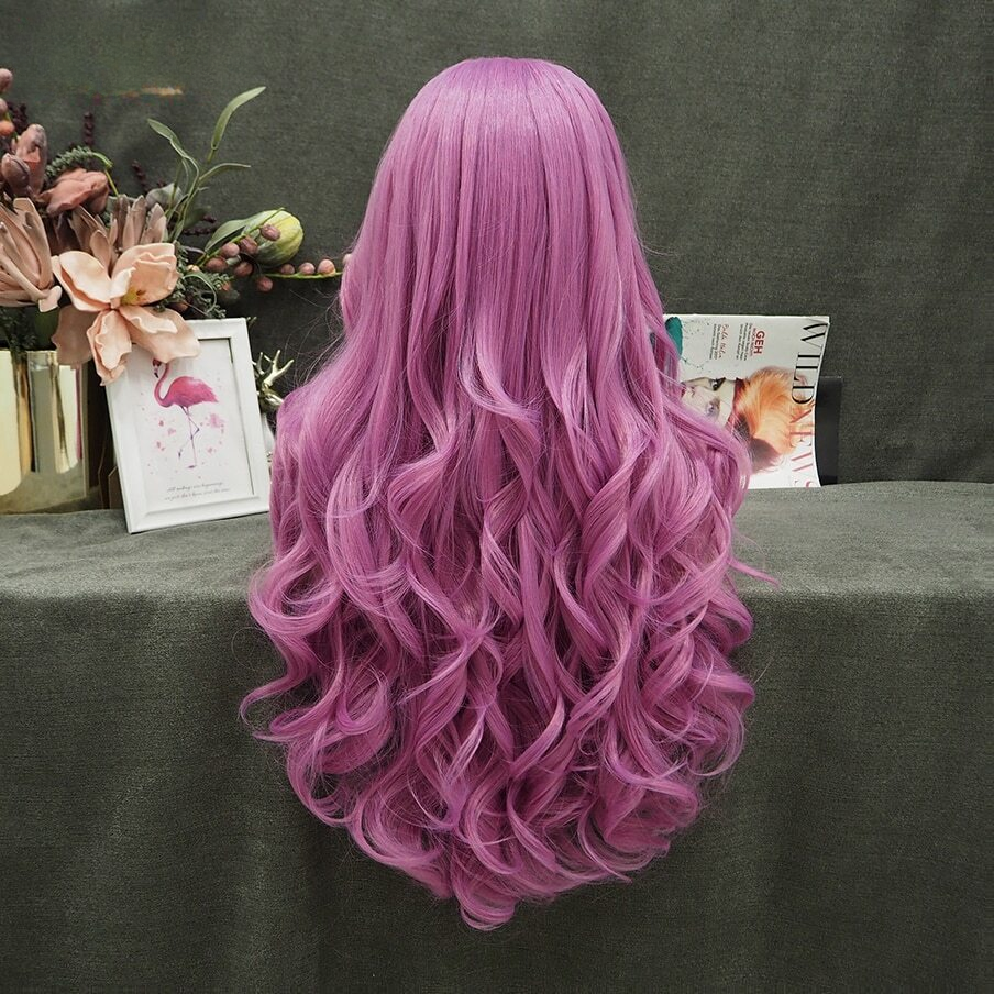 Aurora Dorea Purple Lace Front Wig