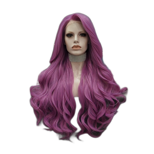 Aurora Dorea Purple Lace Front Wig