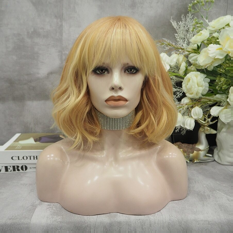 Farrah Moan Short Orange Lace Front Wig