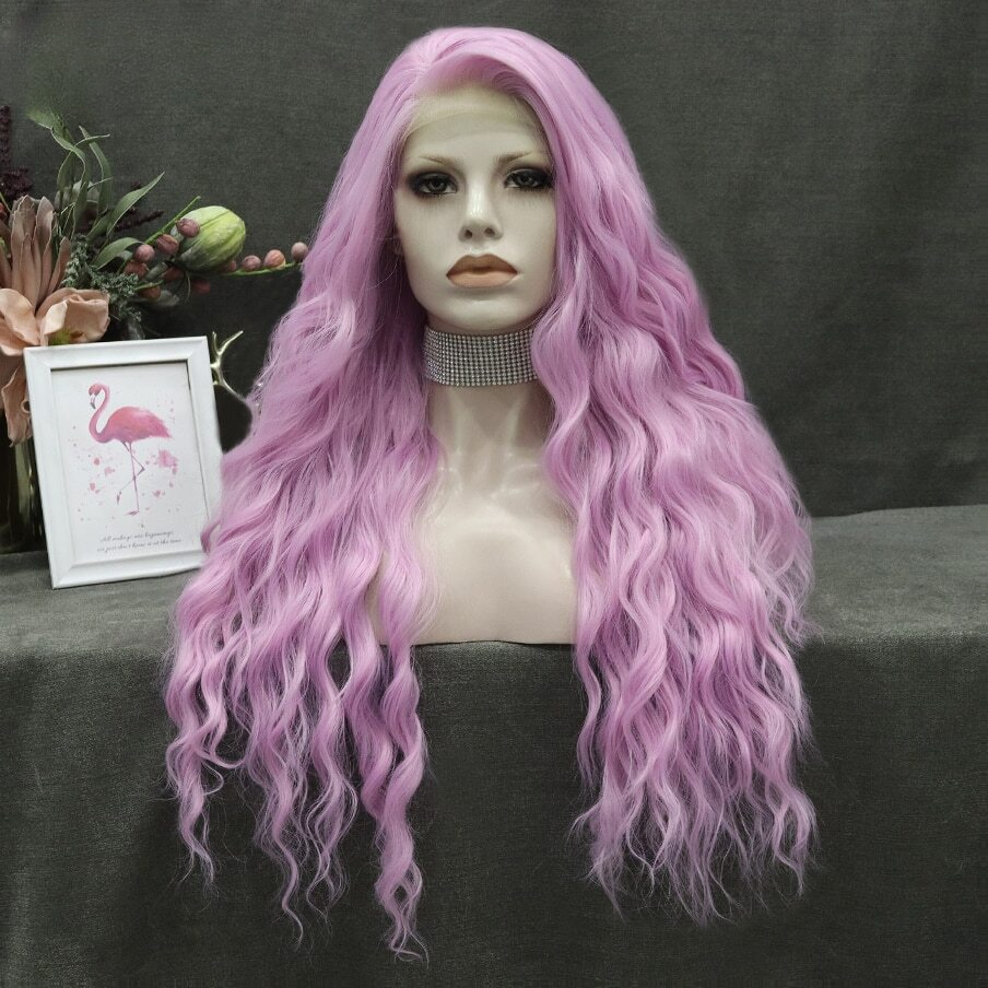 Miss Sublime Pink Purple Lace Front Wig