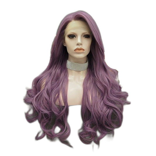 Sofie Moore Purple Lace Front Wig
