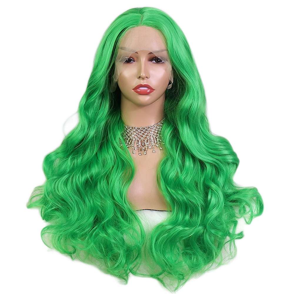 Drag Queen Aiva Green Wig