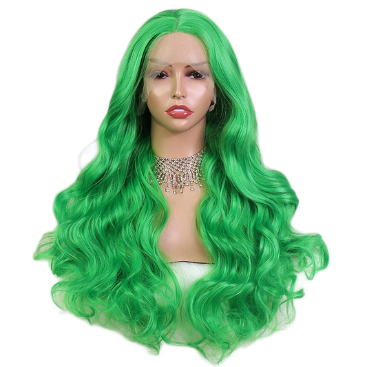 Drag Queen Aiva Green Wig
